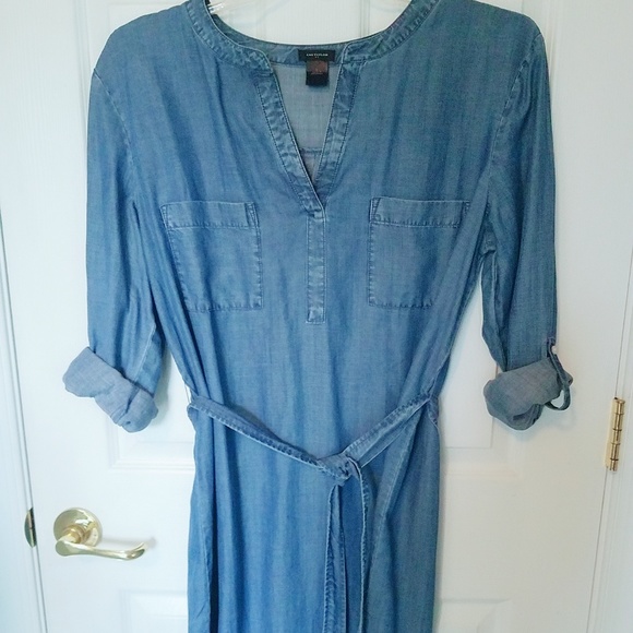 Ann Taylor Dresses & Skirts - Ann Taylor Denim chambray Dress